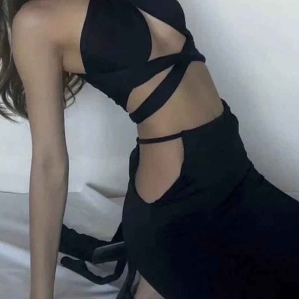 SNDYS Cutout Skirt